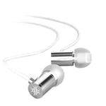 CVJ In Ear Wired  Sleep Line Control Small Earphone(Silver)
