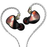 CVJ In-Ear Earplug Style Resin Interchangeable Cable Earphone, Style: Star Cloud