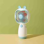 Cartoon Handheld Children Small Fan(White)