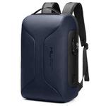 Business Large Capacity Travel Bag Multifunctional Waterproof Laptop Backpack With USB Port(Blue)
