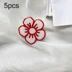 5pcs Sunflower Drip Glue Airbag Mobile Phone Holder(M71 Little Red Flower)