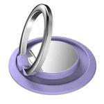 5pcs Car Magnetic Metal Ring Buckle Mobile Phone Holder(Clove Purple)