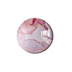 Transparent Crystal Ball Marble Texture Airbag Phone Holder Lazy Retractable Ring Stand(Dark Gray)