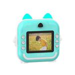 Children Instant Camera Mini Thermal HD Printer Video Photo Digital Camera, Spec: 32G Blue