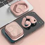 K23  TWS Hanging Ear Earphones Air Conduction Bluetooth Headset(Pink)