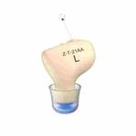 AN127 Invisible In-Ear Hearing Aid Sound Amplifier For The Elderly And Hearing Impaired(Skin Color Left Ear)