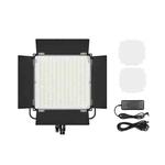 Pixel K80RGB Full Color Photography Fill Light High Brightness Panel Lamp With LCD Display(A Set+EU Plug Adapter)