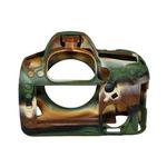Pixel P001 For Canon 5D4 Camera Silicone Protector Case(Jungle Camouflage)
