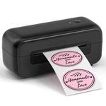 Phomemo PM246S Address Label Printer Thermal Paper Express E-Manifest Printer, Size: EU(Black)