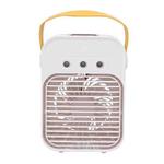 Mini Desktop Air Conditioner Fan Household Spray Humidification Air Cooler(White)