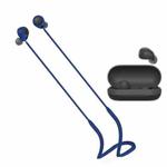 For Sony WF-C700B/WFC-700N 2pcs Bluetooth Headset Silicone Anti-Lost Rope(Blue)