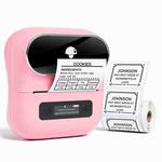 Phomemo M220 Jewelry Clothing Tags Bluetooth Thermist Strip Tag Printer(Pink)