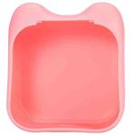 For Phomemo T02 Printer Silicone Protective Case(Pink Cat Ear)