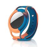 For AirTag Tracker Wrist Strap Watch Strap Silicone Protective Case(NO 5)