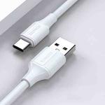 ROMOSS CB302V 1.2m 6A TYPE-C Mobile Phone Fast Charging Data Cable for Huawei/Xiaomi/Android(White)
