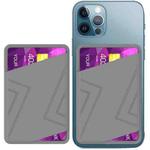 For IPhone 12 / 13 / 14 Series AhaStyle PT133-C Silicone Magnetic Card Case(Gray)