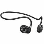 On-Ear Air Conductive Sports Earphones IPX5 Waterproof Noise Canceling Surround Sound(Black)