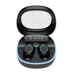 Transparent Bluetooth Earphones Wireless In-Ear HIFI Music TWS Gaming Sports Headset(Black)