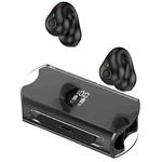Transparent Capsule Ear Clip Bluetooth Earphones  TWS Digital Gaming Wireless Headset(Black)