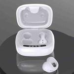JX80 TWS Wireless Bone Conduction Clip-On Ear Noise Reduction Bluetooth Headset(White)