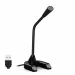 Computer Desktop Microphone Home Voice Chat Game Live Recording Microphone, Interface: USB Built-in Sound Card+Standard Sound Quality