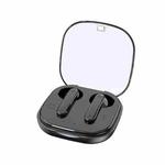 S5 Bluetooth 5.4 Headphones Transparent Cover Both Ears With Charging Compartment(Black)