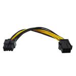 20cm CPU 6 Pin To 8 Pin Graphics Card Computer Motherboard Power Cable