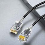 SAMZHE Cat6A Ethernet Cable UTP Network Patch Cable 1m(Black)