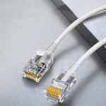 SAMZHE Cat6A Ethernet Cable UTP Network Patch Cable 15m(White)