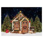 2.1 x 1.5m Holiday Party Photography Backdrop Christmas Decoration Hanging Cloth, Style: SD-778