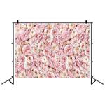 2.1 x 1.5m Festive Photography Backdrop 3D Wedding Flower Wall Hanging Cloth, Style: C-1856