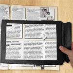 A4 Magnifying Glass Reading Handheld Soft PVC Full Page 3X Magnifier