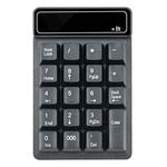 K6 19 Key Mini Wireless Bluetooth Digital Keyboard Suspended Mechanical Universal Keypad 4.0(Black)
