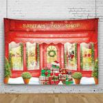150 x 150cm Peach Skin Christmas Photography Background Cloth Party Room Decoration, Style: 4