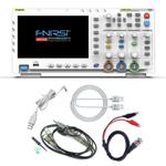 FNIRSI 2 In 1 Dual-Channel 100M Bandwidth Digital Oscilloscope 1GS Sampling Signal Generator, EU Plug 1014D