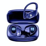 TWS Ear-mounted Noise Reduction LED Dual-battery Display Bluetooth Earphones(T16 Blue)