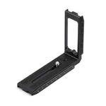 Universal Camera L Shape Bracket Quick Release Plate for Camera RSC2 / RS3 Stabilizers, Spec: L-450 Black