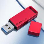 Lenovo Thinkplus TU100 USB3.1 High Speed Flash Drive Mini USB Memory Disk With Metal Plug And Cap, Capacity: 128G(Red)