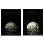 Wireless Rechargeable Bluetooth Speaker Light Painting Bedroom Decoration Night Light(Starry Sky Series C)