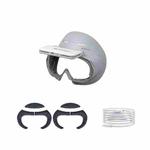 For PICO 4 Hibloks VR Glasses Face Cushion Protector Pad With Fan, Spec: 2pcs PU Cotton