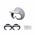 For PICO 4 Hibloks VR Glasses Face Cushion Protector Pad With Fan, Spec: 2pcs Ice Silk