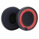 2pcs For Beats Solo2/Solo3 Bluetooth Headphone Covers Foam Earmuffs(Black)