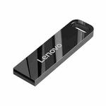 Lenovo SX1 USB3.1 Flash Drive High-speed Push-pull U Disk Portable Metal USB Flash Disk, Memory: 64G(Black)
