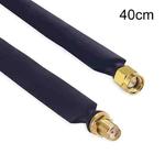 SMA Male To Female  Fiberglass Antenna Through Wall Adapter Cable Flat Window Cable(40cm)
