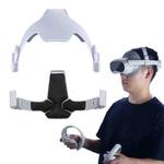 For PICO 4 Hibloks Pressure-free Headband High Elastic PU Headstrap VR Accessories