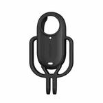 For Insta360 GO 3 aMagisn Silicone Case Camera Protective Accessories, Style: Vertical Black