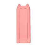 ZJ001 Mini Foldable Invisible Phone / Tablet Back-mounted Holder(Pink)