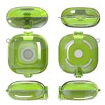 For Beats Fit Pro Transparent PC Hard Shell Earphone Protective Case with Lanyard(Transparent Yellow)