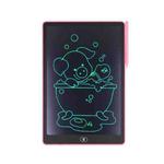 16 Inch Children LCD Writing Board Erasable Drawing Board, Color: Pink Monochrome Handwriting