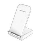 15W Desktop Wireless Charger Mobile Phone Wireless Fast Charging Bracket(White)